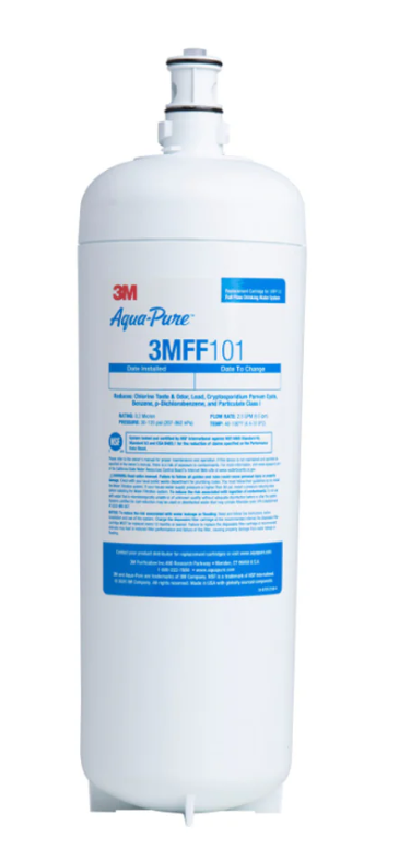 3M™ Aqua-Pure™ 3MFF101 Under Sink Drinking Water Filter Cartridge - Full Flow