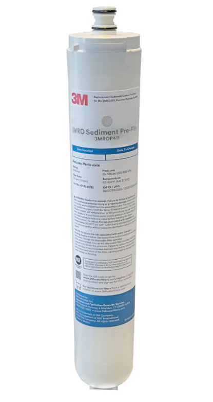 3M™ 3MROP411 Under Sink Reverse Osmosis Water Filter Cartridge