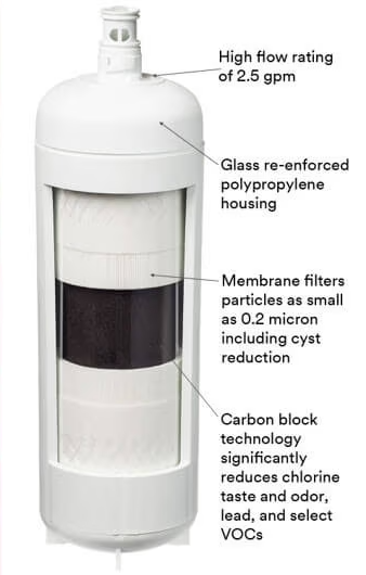 3M™ Aqua-Pure™ 3MFF100 Under Sink Water Filter System