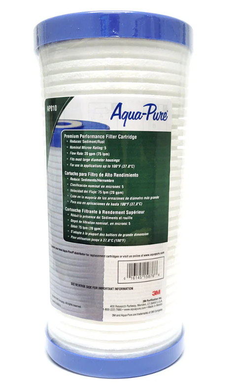 3M™ Aqua-Pure™ AP810 - AP800 Series Whole House Water Filter Drop-in Cartridge