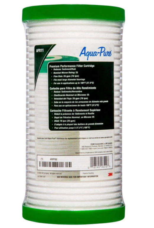 3M™ Aqua-Pure™ AP811 - AP800 Series Whole House Water Filter Drop-in Cartridge