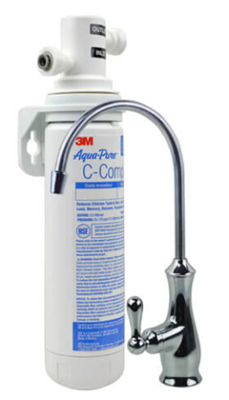 3M™ Aqua-Pure™ AP Easy Complete Under Sink Dedicated Faucet Water Filtration System