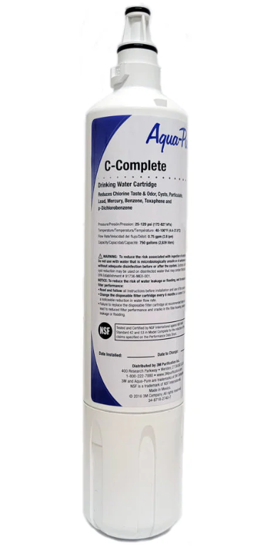3M™ Aqua-Pure™ AP Easy C-Complete Under Sink Dedicated Faucet Water Filter Cartridge